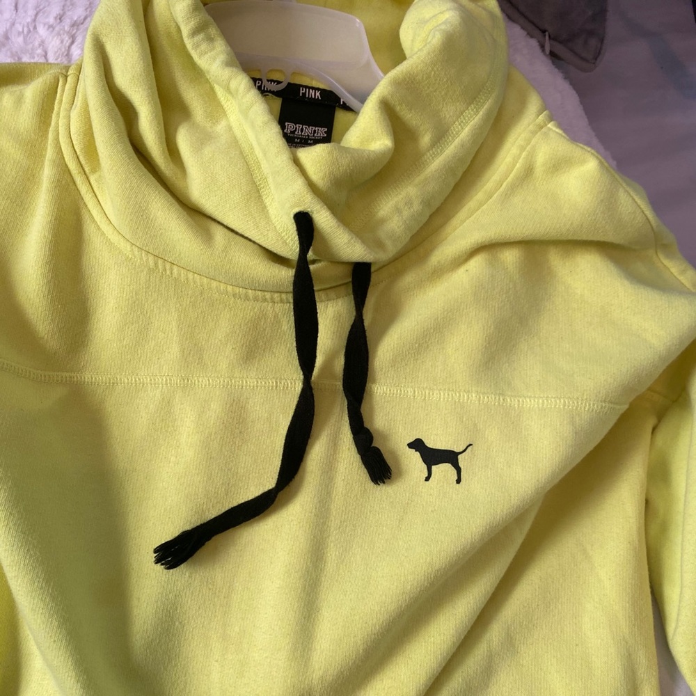 NEON YELLOW PINK HOODIE